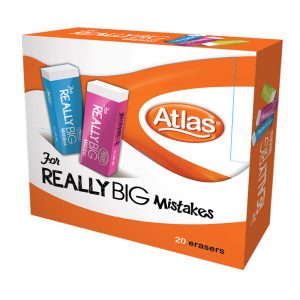 Eraser - Atlas (Small/Large)