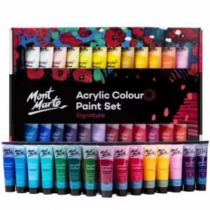 Acrylic Colour Paint Set 48 Colour 36 ml - Mont Marte