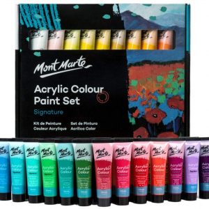 Acrylic Colour Paint Set 36 Colour 36 ml - Mont Marte