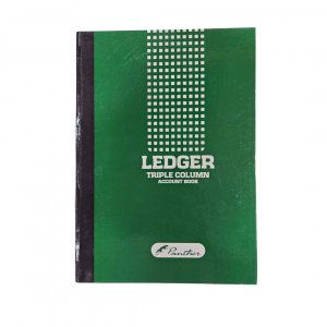 Ledger Book Triple Column - Panther (80 to 300 pages)