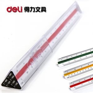 Triangular Scale Ruler - Deli