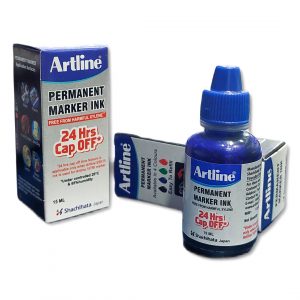 Permanent Marker Ink - Artline (Black/Blue/Red)