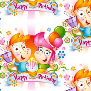 Wrapping Paper Gloss G413 - Happy Birthday