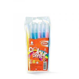 Platignum Felt Pen 6 Colour - Atlas Colour Pens