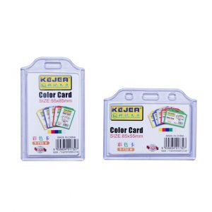PVC Plastic Exhibition ID Card/Pass Holder Kejea T-732