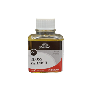 Phoenix Oil Gloss Varnish 75ml for Artists Acrylics Oils Paints and Watercolours